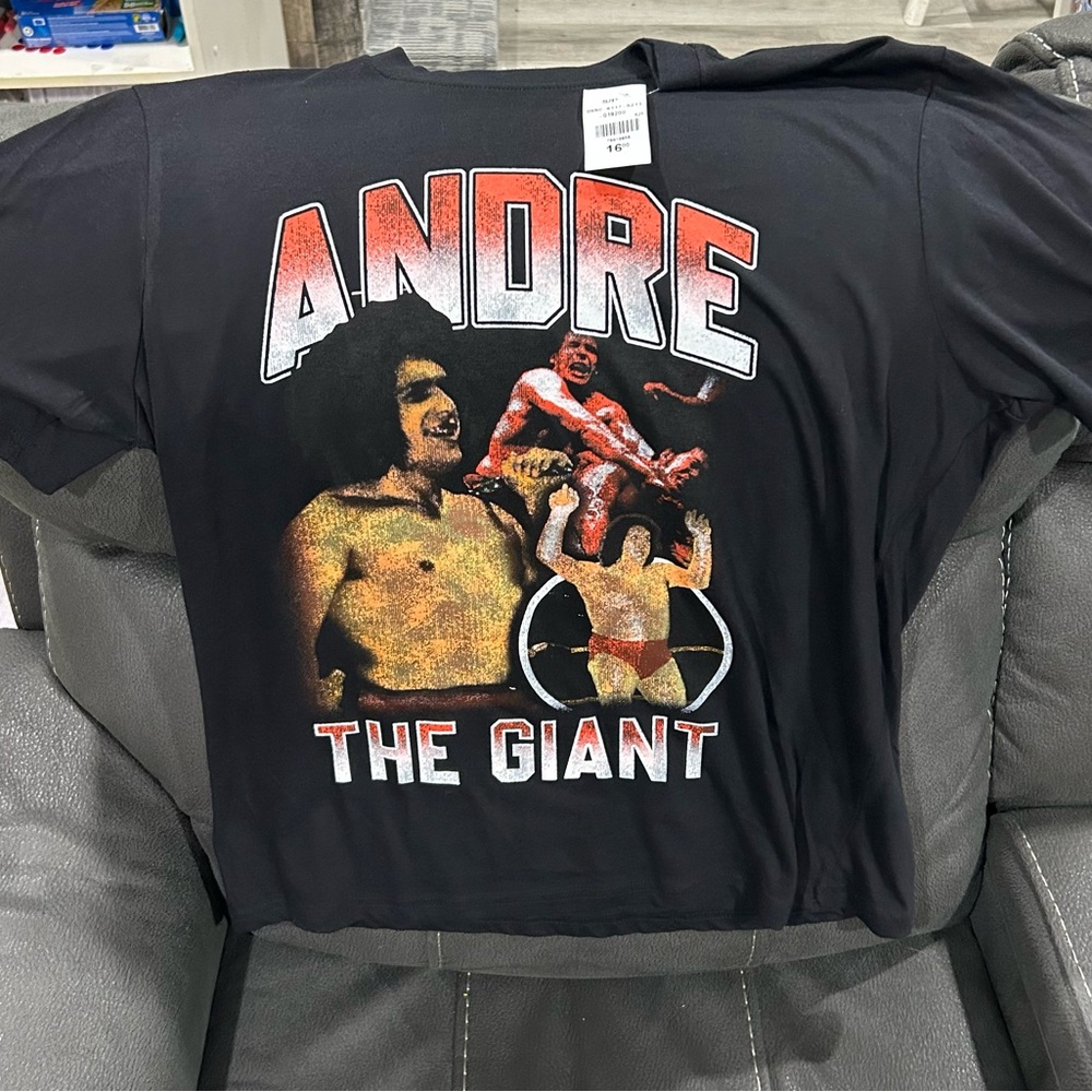 💚2 FOR 25 LISTING SALE💚 Andre the giant t shirt - Mens’ size small OR medium